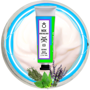 Lavender, Rosemary, Mint Hand + Body Lotion | Repair - The Nok Apothecary