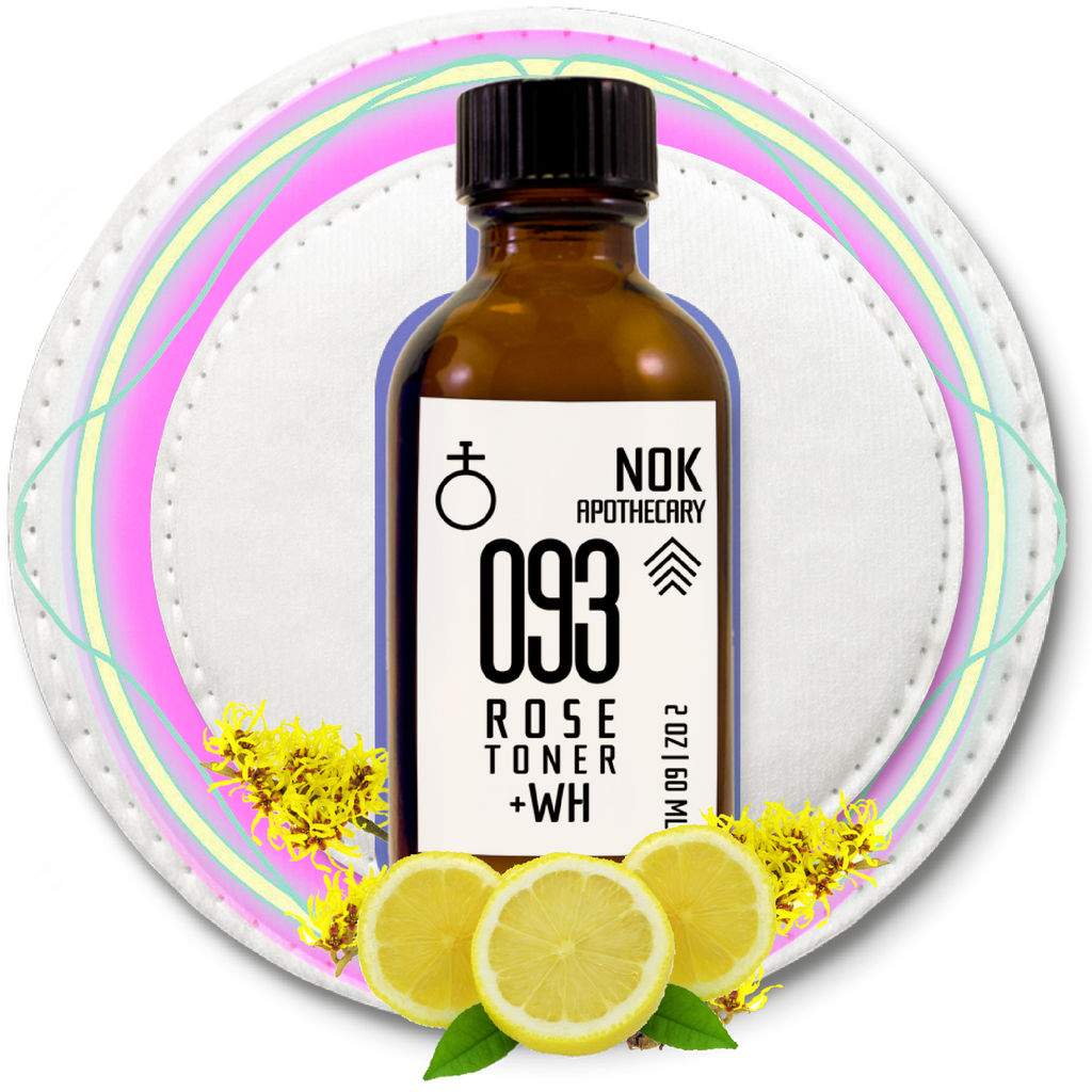 093 Lemon + Witch Hazel Toner | Oily Skin - The Nok Apothecary