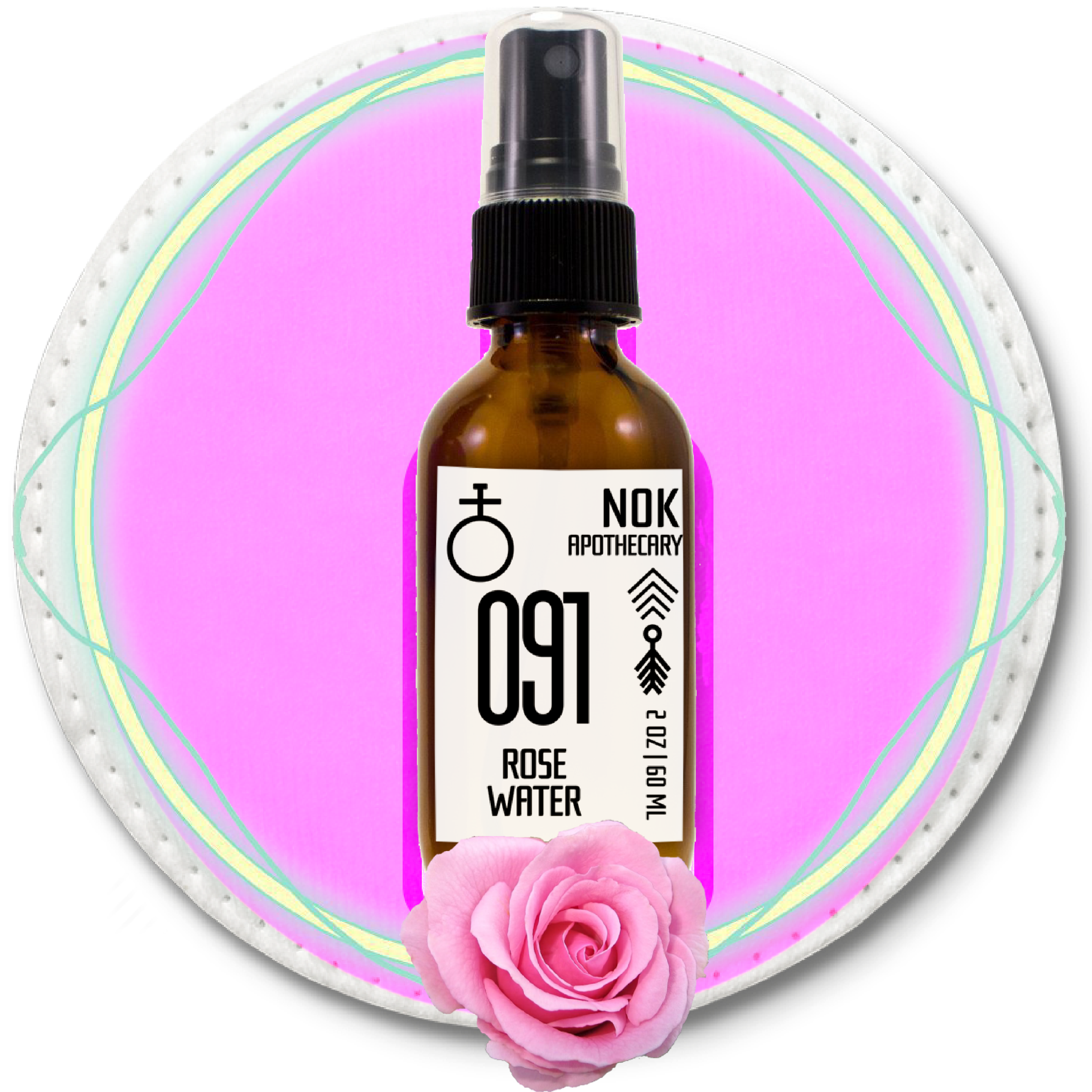 091 | Organic Rose Water - The Nok Apothecary