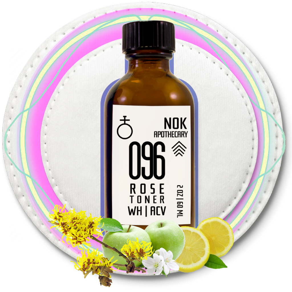 096 Apple Cider Vinegar + Witch Hazel Toner | Acne Prone Skin - The Nok Apothecary