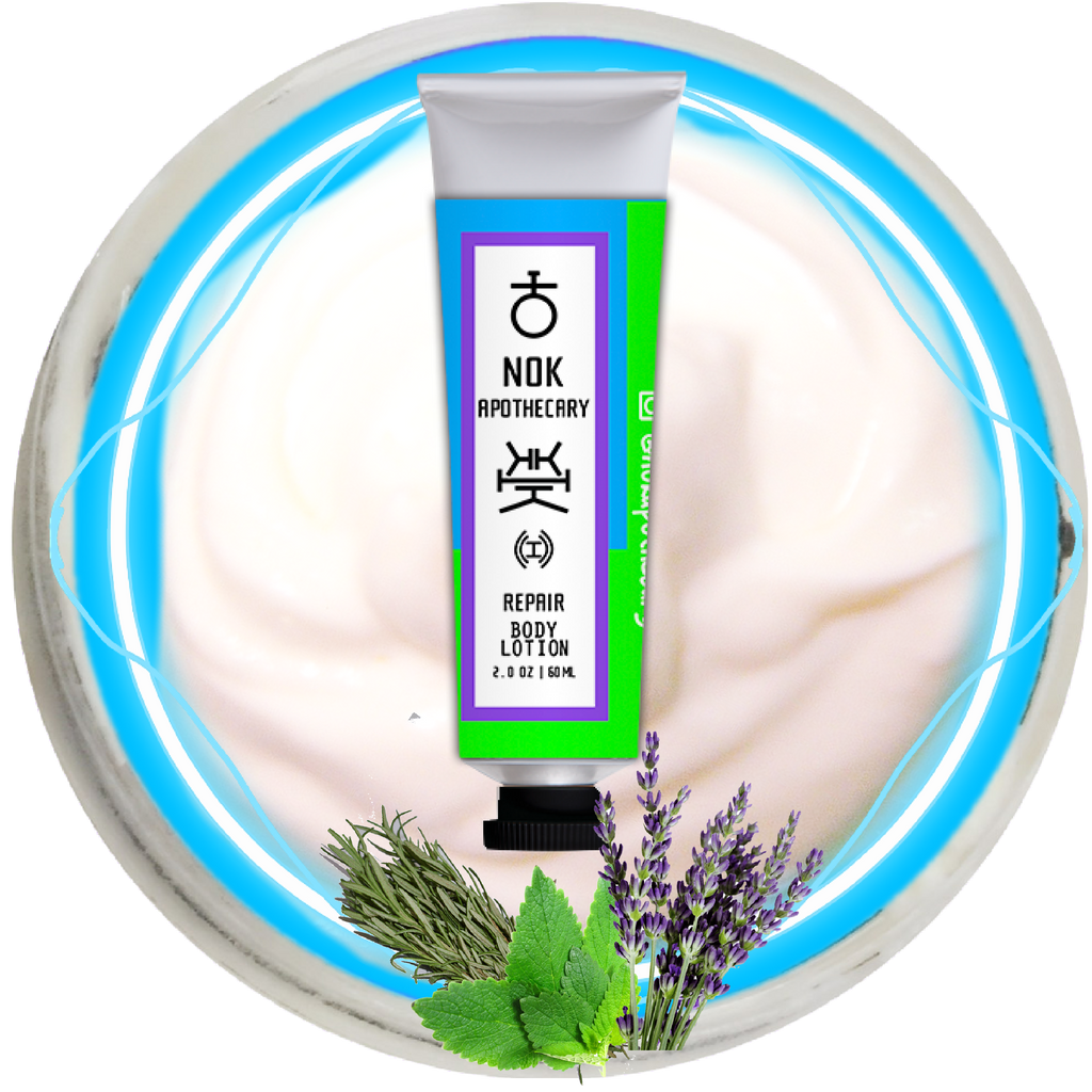 Lavender, Rosemary, Mint Hand + Body Lotion | Repair - The Nok Apothecary