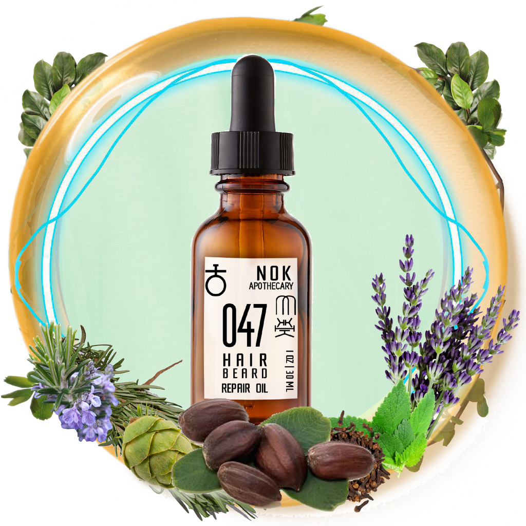 Hair + Beard Growth Oil | 047 - The Nok Apothecary