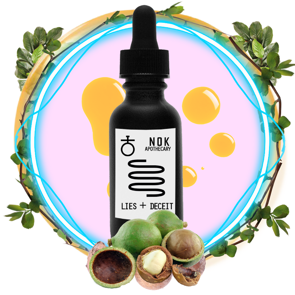 Tamanu Makeup Oil + Serum | Lies + Deceit - The Nok Apothecary