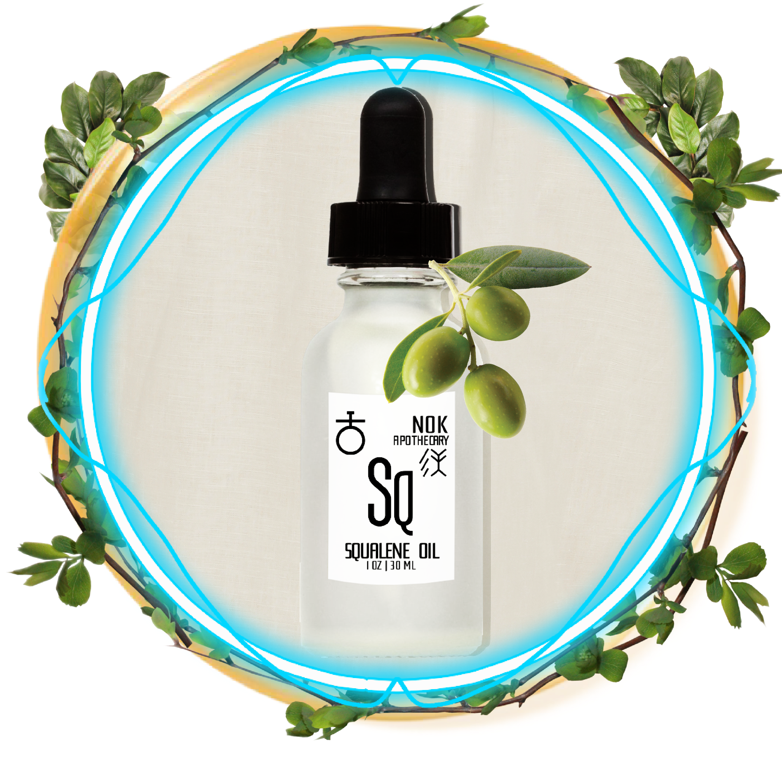 Olive Squalane Oil | Sq - The Nok Apothecary