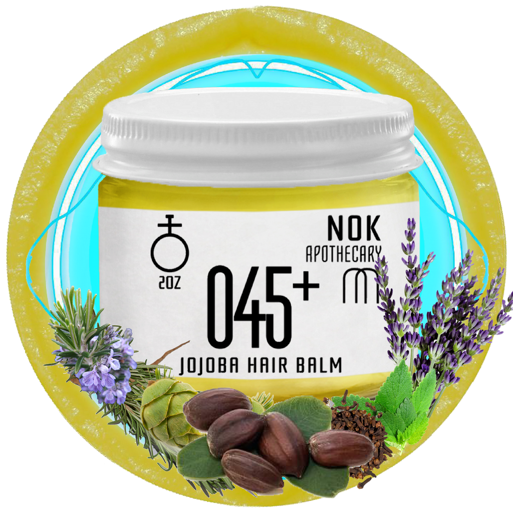 Jojoba + Coconut Oil Hair Growth Balm | 045 - The Nok Apothecary