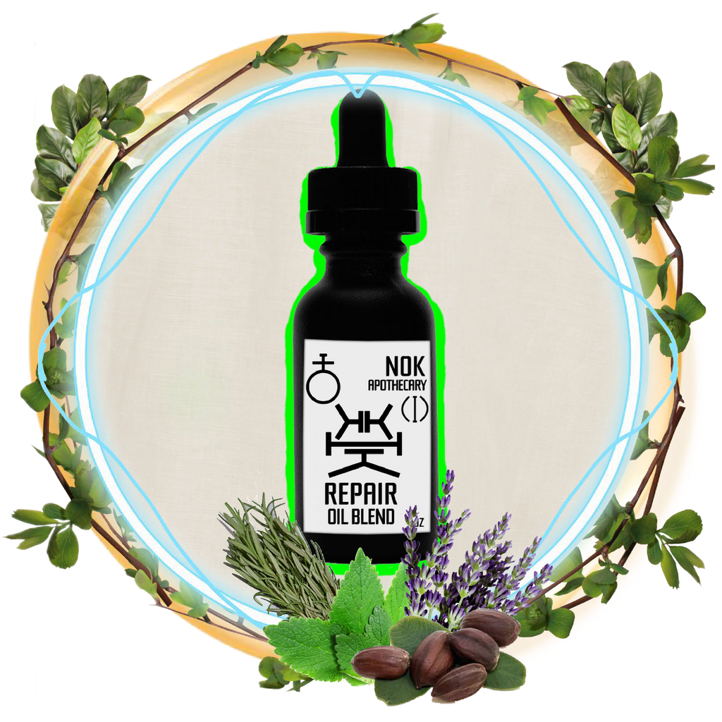 Lavender, Rosemary, Mint Jojoba Oil | Repair - The Nok Apothecary